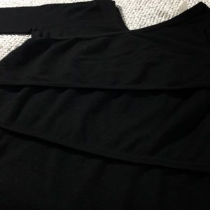 tseSAY crossbody panel knit top